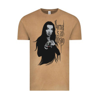 Vintage Camel Normal Is An Illusion - Morticia Addams Vintage Tee - trangStudio
