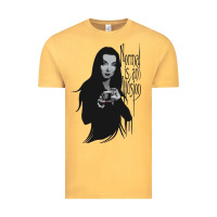 Vintage Mustard Normal Is An Illusion - Morticia Addams Vintage Tee - trangStudio