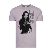 Vintage Zinc Normal Is An Illusion - Morticia Addams Vintage Tee - trangStudio