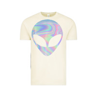 Vintage Arctic Alien Head Colorful Laser Ufo Sighting Believe Area 51 Vintage Tee - trangStudio