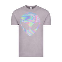 Vintage Zinc Alien Head Colorful Laser Ufo Sighting Believe Area 51 Vintage Tee - trangStudio