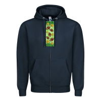 Navy american football with lightning bolt  pen wrap Zipper Hoodie - BundleAndBundleShop