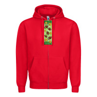 Red american football with lightning bolt  pen wrap Zipper Hoodie - BundleAndBundleShop