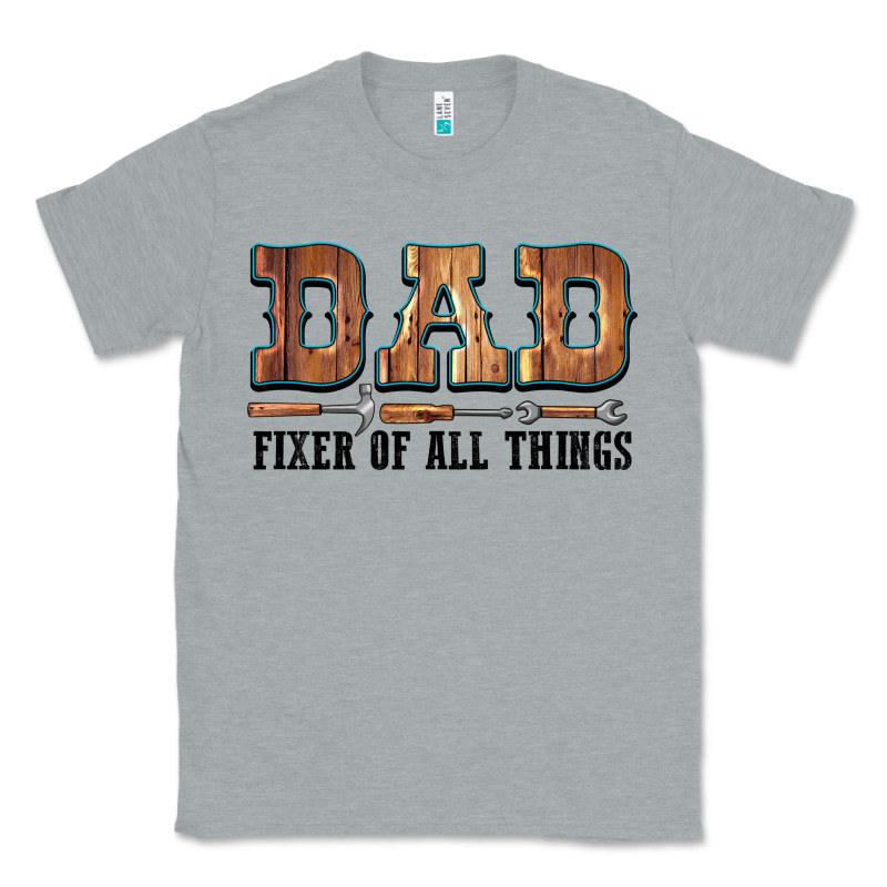 Dad Fixer Of All Things Classic Tee by LillyAllenDesigns | Teevron
