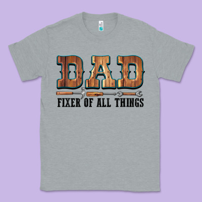 Dad Fixer Of All Things Classic Tee Designed By Lillyallendesigns
