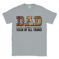 Heather Grey Dad Fixer Of All Things Classic Tee - LillyAllenDesigns