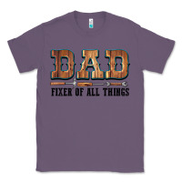 Lavender Dad Fixer Of All Things Classic Tee - LillyAllenDesigns