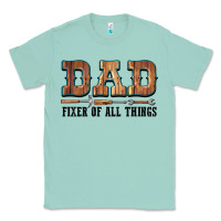 Seafoam Dad Fixer Of All Things Classic Tee - LillyAllenDesigns