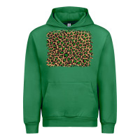Emerald leopard with green glitter Urban Hoodie - Artiststas