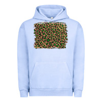 Pigment Grape Ice leopard with green glitter Urban Hoodie - Artiststas