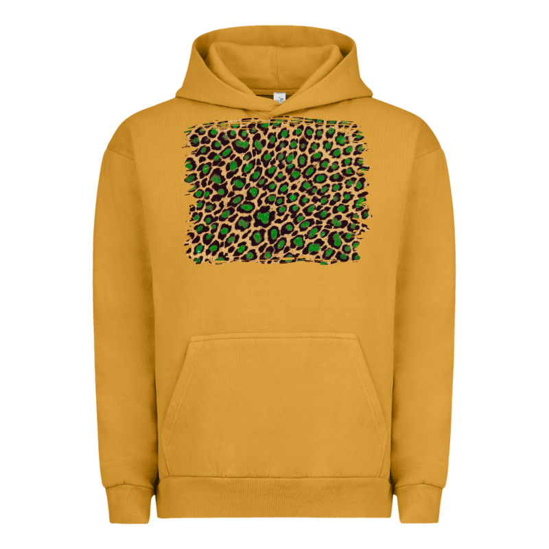 Leopard With Green Glitter Urban Hoodie by Artiststas | Teevron
