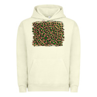 Pigment Pistachio leopard with green glitter Urban Hoodie - Artiststas