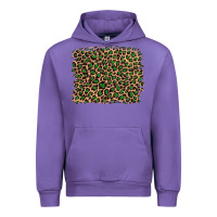 Tulip leopard with green glitter Urban Hoodie - Artiststas
