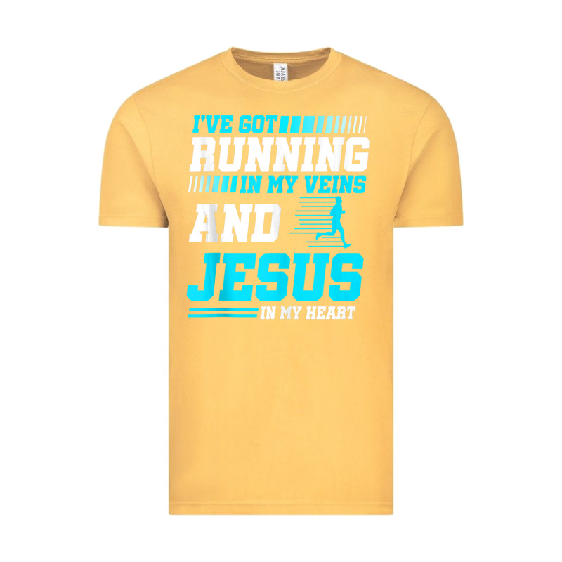 Christian Runner Half Marathon Running Race Jesus Gift Vintage Tee by trangStudio | Teevron