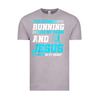 Vintage Zinc Christian Runner Half Marathon Running Race Jesus Gift Vintage Tee - trangStudio