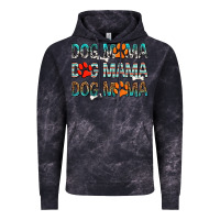 Cloud Black Dog Mama Vintage Hoodie - texasbilliewilder
