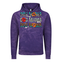 Cloud Purple Dog Mama Vintage Hoodie - texasbilliewilder