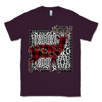 Plum Christmas Deer Classic Tee - Bettercallsaul