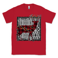 Red Christmas Deer Classic Tee - Bettercallsaul