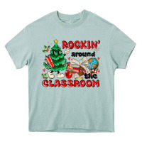 Arona rockin around the classroom Heavy Core Tee - MaliasSmallBusiness