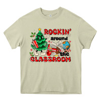 Mossy rockin around the classroom Heavy Core Tee - MaliasSmallBusiness