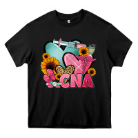 Black cna nurse Heavy Core Tee - JahusDesignShop