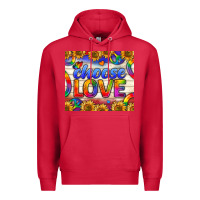 Cardinal Western Choose Love Tumbler Premium Hoodie - BundleAndBundleShop
