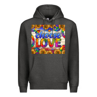 Charcoal Heather Western Choose Love Tumbler Premium Hoodie - BundleAndBundleShop