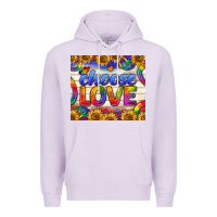 Lilac Western Choose Love Tumbler Premium Hoodie - BundleAndBundleShop