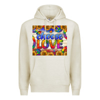 Oatmeal Heather Western Choose Love Tumbler Premium Hoodie - BundleAndBundleShop