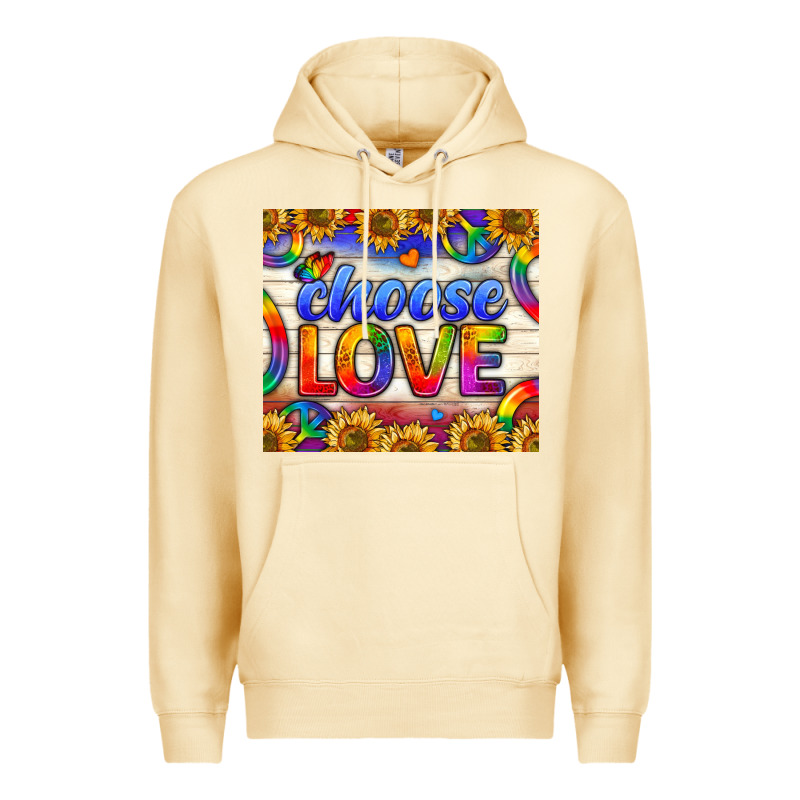 Western Choose Love Tumbler Premium Hoodie by BundleAndBundleShop | Teevron