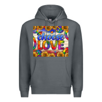 Rock Western Choose Love Tumbler Premium Hoodie - BundleAndBundleShop