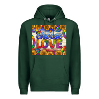 Sports Green Western Choose Love Tumbler Premium Hoodie - BundleAndBundleShop