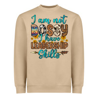 Mushroom i am not bossy i have leadership skills Heavyweight Sweatshirt - OliviaCreatesArt