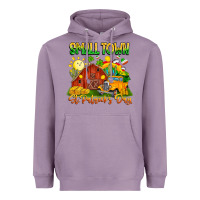 Lavender Small Town St Patrick's Day Heavyweight Hoodie - CowhideDigitalArt