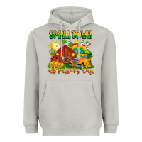 Moon Dust Small Town St Patrick's Day Heavyweight Hoodie - CowhideDigitalArt