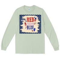 Matcha red white blue Long Sleeve Tee - TumblerDesignByShophia