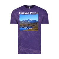 Cloud Purple Bolivia Huayna Potosi Mountain Andes Art Vintage Tee - trangStudio