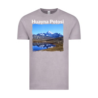 Vintage Zinc Bolivia Huayna Potosi Mountain Andes Art Vintage Tee - trangStudio