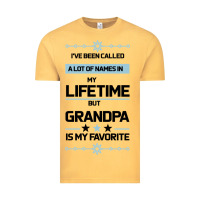 Vintage Mustard I VE BEEN CALLED GRANDPA -may favorite grandpa Vintage Tee - Bettercallsaul