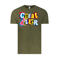Vintage Olive Cereal Killer For The Cereal Lovers In Your Family Vintage Tee - trangStudio