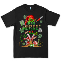 Black im the nurse elf Premium Tee - MaliasSmallBusiness