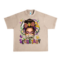 French Oak mardi gras school secretary caucasian messy bun Urban Heavy Tee - texasbilliewilder
