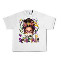 Lunar Rock mardi gras school secretary caucasian messy bun Urban Heavy Tee - texasbilliewilder
