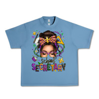 Pebble Blue mardi gras school secretary caucasian messy bun Urban Heavy Tee - texasbilliewilder