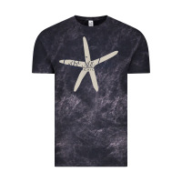 Cloud Black CABO SAN LUCAS Mexico Souvenir Travel Gift Starfish Vintage Tee - trangStudio