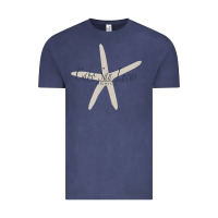 Vintage Denim CABO SAN LUCAS Mexico Souvenir Travel Gift Starfish Vintage Tee - trangStudio