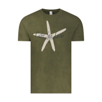 Vintage Olive CABO SAN LUCAS Mexico Souvenir Travel Gift Starfish Vintage Tee - trangStudio