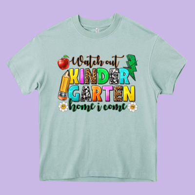 Watch Kindergarten Home Is Come Heavy Core Tee Designed By Nancycooperartshop