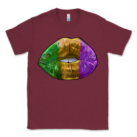 Burgundy mardi gras kiss Classic Tee - RanaPortraitStore